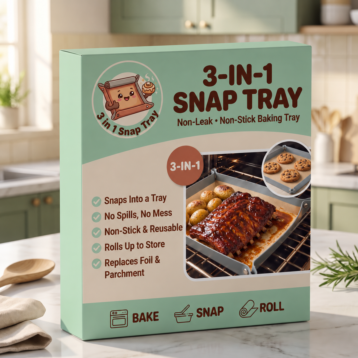 3 in 1 Snap Tray